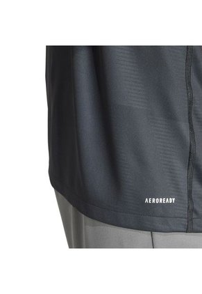 Camiseta Adidas Hombre Doble Faz 24 - Negro-Gris