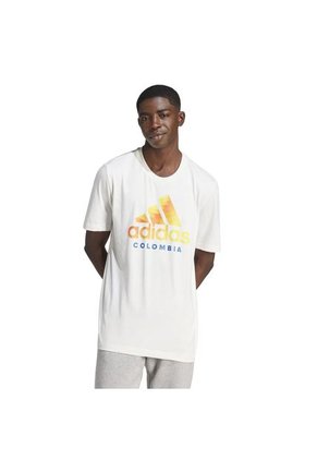 Camiseta Adidas Hombre FCF DNA GR TEE - Blanco