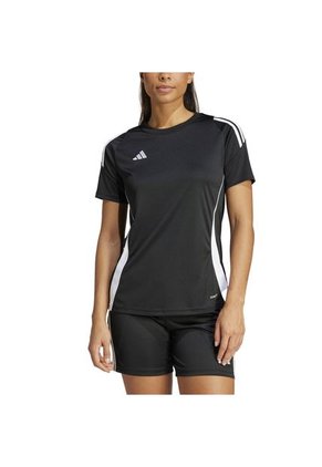 Camiseta Adidas Mujer Tiro 24 - Negro-Blanco