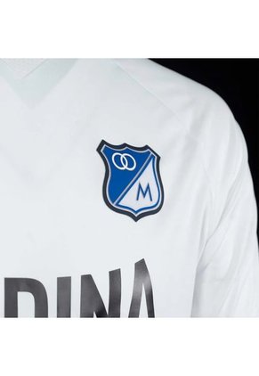 Camiseta  Adidas Hombre Entreno Millonarios FC 2024-Blanco