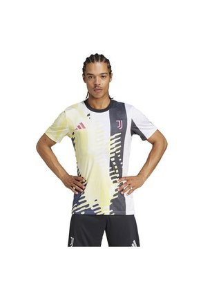 Camiseta Adidas Hombre Prepartido Juventus 24/25-Amarillo-Negro