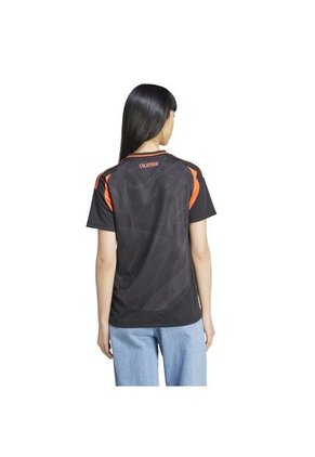 Camiseta Adidas Mujer Selección Colombia 24 - Negro-Naranja