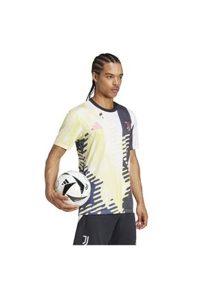 Camiseta Adidas Hombre Prepartido Juventus 24/25-Amarillo-Negro