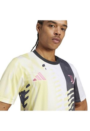 Camiseta Adidas Hombre Prepartido Juventus 24/25-Amarillo-Negro