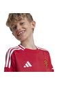 Camiseta Adidas Kids Manchester United 24/25 Home Jersey - Rojo de adidas