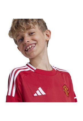 Camiseta Adidas Kids Manchester United 24/25 Home Jersey - Rojo