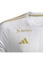Camiseta Adidas Kids Millonarios Nueva Temporada 2025 Visitante Blanco-Dorado de adidas