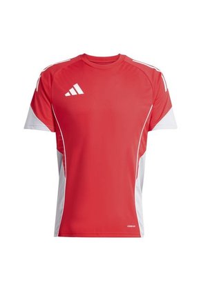 Camiseta Adidas Hombre Entrenamiento De Competición-Rojo-Gris