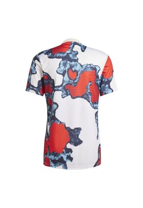 Camiseta Adidas Hombre Prepartido FC Bayern 24/25-Blanca-Multicolor