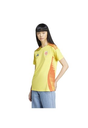 Camiseta Adidas Mujer Local Selección Colombia 24 - Amarillo-Naranja