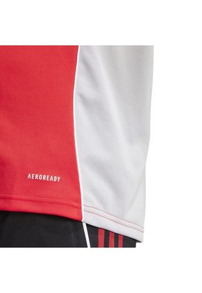 Camiseta Adidas Hombre Entrenamiento De Competición-Rojo-Gris