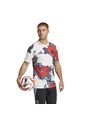 Camiseta Adidas Hombre Prepartido FC Bayern 24/25-Blanca-Multicolor de adidas