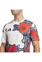 Camiseta Adidas Hombre Prepartido FC Bayern 24/25-Blanca-Multicolor de adidas
