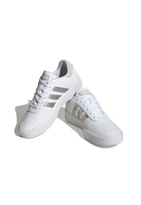 Tenis Mujer Adidas Court Plataforma - Blanco