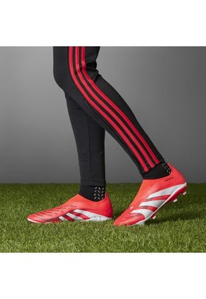 Guayos Adidas Hombre Predator League Laceless - Rojo-Blanco