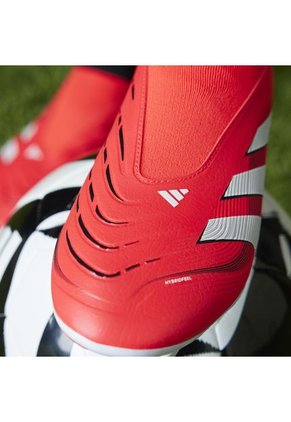 Guayos Adidas Hombre Predator League Laceless - Rojo-Blanco