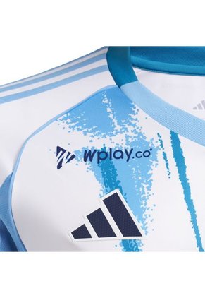 Camiseta Adidas Hombre Millonarios Visitante - Blanco - Azul