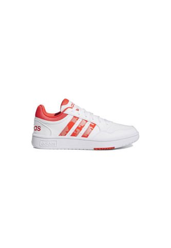 Tenis Mujer Adidas Hoops - Blanco-Rojo adidas