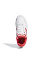 Tenis Mujer Adidas Hoops - Blanco-Rojo de adidas