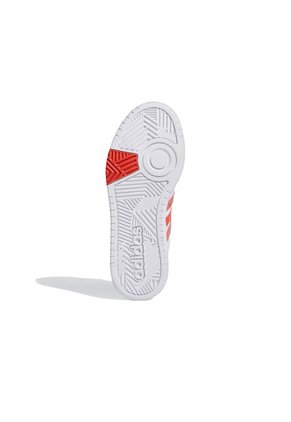 Tenis Mujer Adidas Hoops - Blanco-Rojo