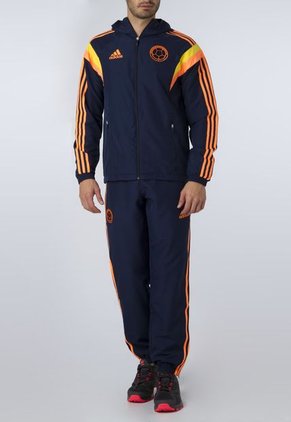 Sudadera adidas Presentación Selección Colombia Fcf Pre Suit Azul