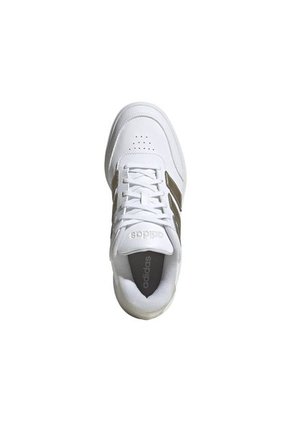 Tenis Mujer Adidas Courtblock Bold - Blanco-Dorado