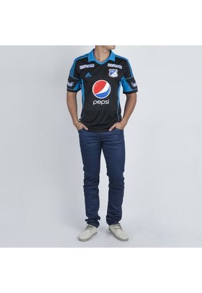 Camiseta adidas Millonarios FC Negro-Azul