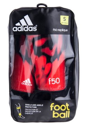 Canilleras adidas F50 Replique Rojo