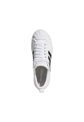 Tenis Mujer Adidas Court Low  Streetcheck Cloudfoam - Blanco-Negro     