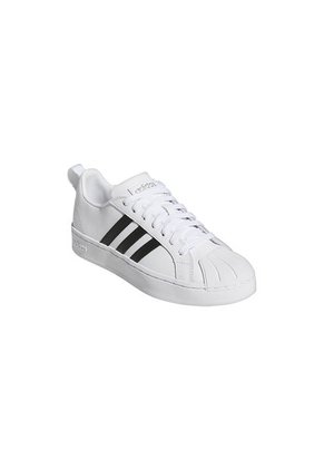Tenis Mujer Adidas Court Low  Streetcheck Cloudfoam - Blanco-Negro     