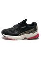 Tenis Lifestyle Negro-Café-Fucsia-Blanco adidas Originals Falcon W de adidas Originals