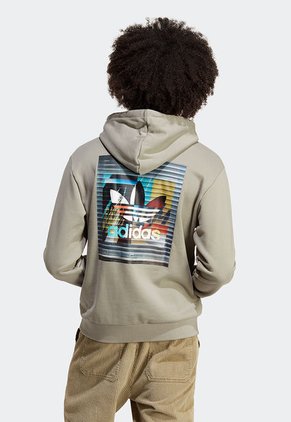 Hoodie Beige-Multicolor adidas Originals Off the Grid
