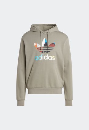 Hoodie Beige-Multicolor adidas Originals Off the Grid