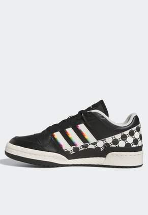 Tenis Lifestyle Negro-Blanco-Multicolor adidas Originals Forum Low Pride