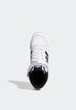 Tenis Lifestyle Blanco-Negro adidas Originals FORUM MID de adidas Originals