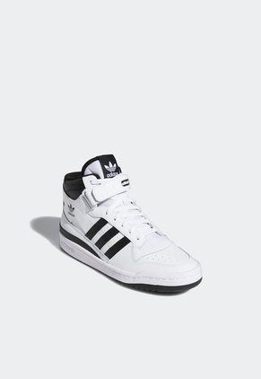 Tenis Lifestyle Blanco-Negro adidas Originals FORUM MID