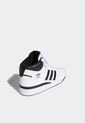 Tenis Lifestyle Blanco-Negro adidas Originals FORUM MID de adidas Originals