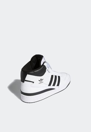 Tenis Lifestyle Blanco-Negro adidas Originals FORUM MID