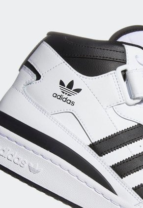 Tenis Lifestyle Blanco-Negro adidas Originals FORUM MID