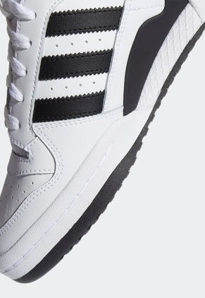 Tenis Lifestyle Blanco-Negro adidas Originals FORUM MID