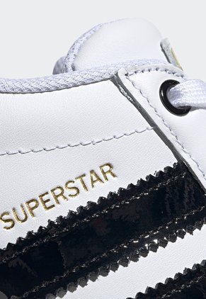 Tenis Lifestyle Blanco-Negro adidas Originals Superstar Bold W