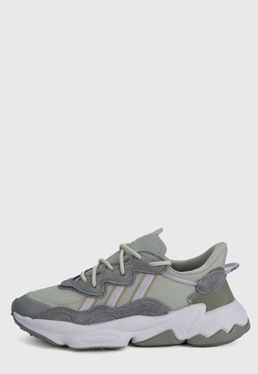 Tenis Lifestyle Verde Oliva-Blanco adidas Originals Ozweego W