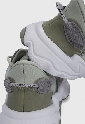 Tenis Lifestyle Verde Oliva-Blanco adidas Originals Ozweego W