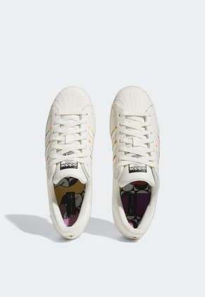 Tenis Lifestyle Marfil-Multicolor adidas Originals Superstar Pride