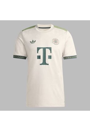 Camiseta Adidas Hombre FC Bayern 25/26 Wiesn - Beige - Gris