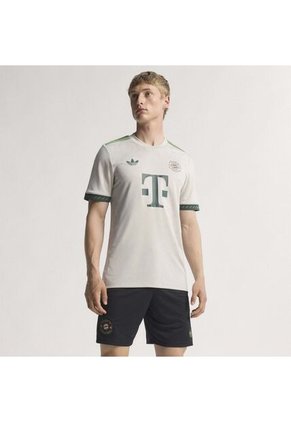 Camiseta Adidas Hombre FC Bayern 25/26 Wiesn - Beige - Gris