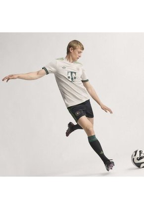 Camiseta Adidas Hombre FC Bayern 25/26 Wiesn - Beige - Gris