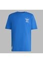Camiseta Adidas Hombre Real Madrid Terrace Icons Graphi-Azul de adidas Originals