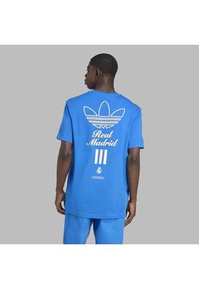 Camiseta Adidas Hombre Real Madrid Terrace Icons Graphi-Azul