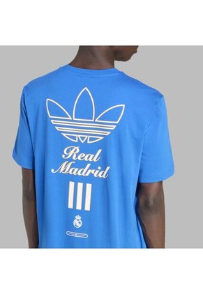 Camiseta Adidas Hombre Real Madrid Terrace Icons Graphi-Azul